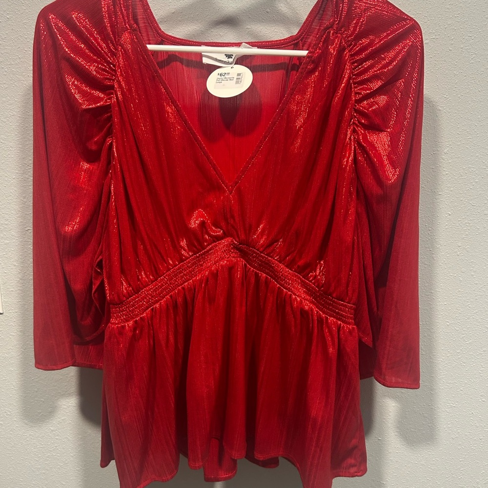 Red Women's Top
